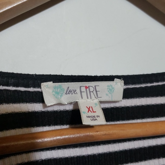 3/4 Sleeve stripped Top - Picture 2 of 2